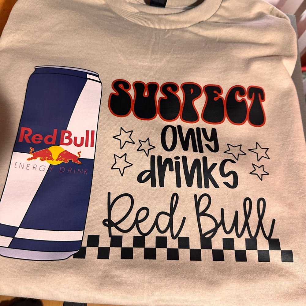Suspect only drinks redbull